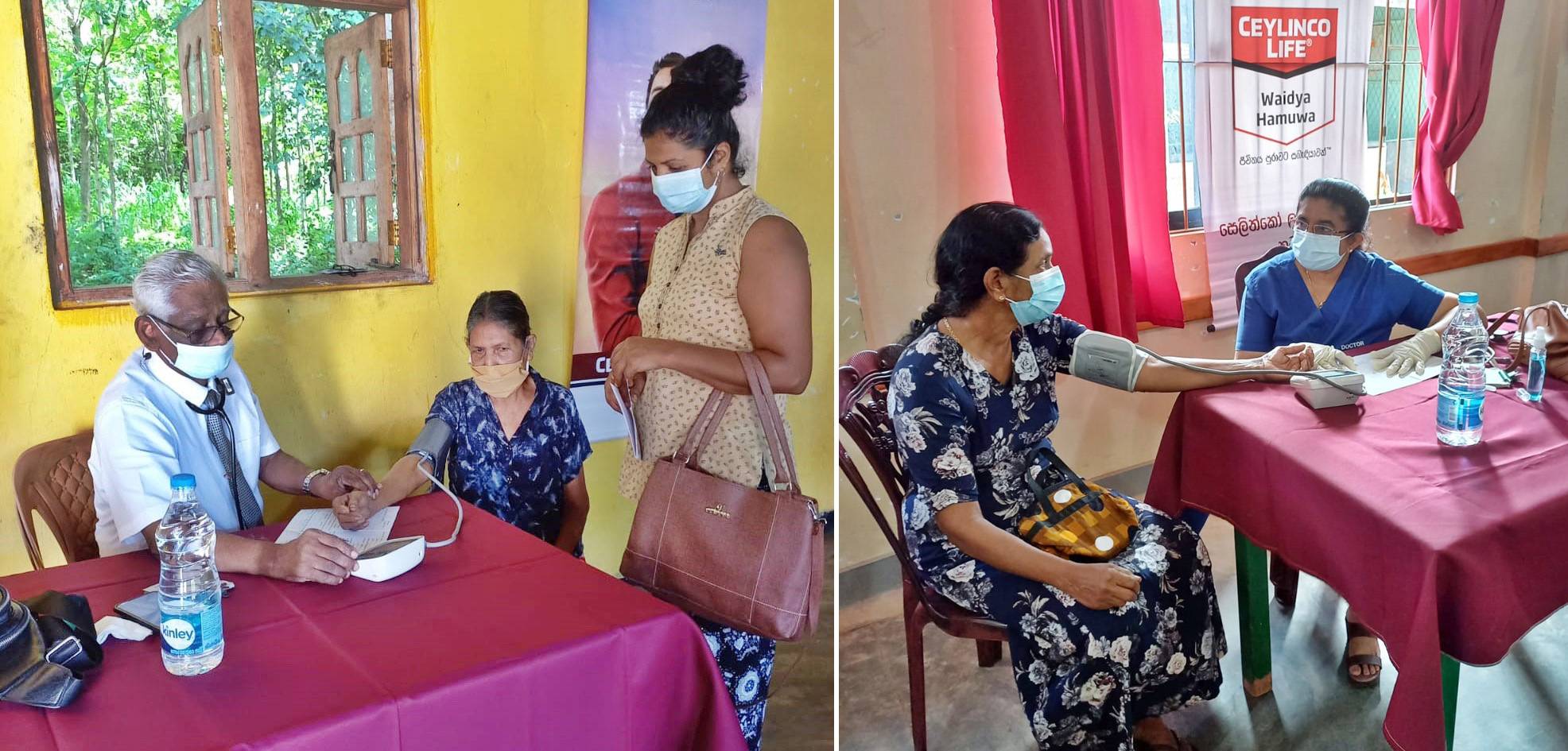 Read more about the article Ceylinco Life conducts free medical camps in Wellawaya & Tissamaharama