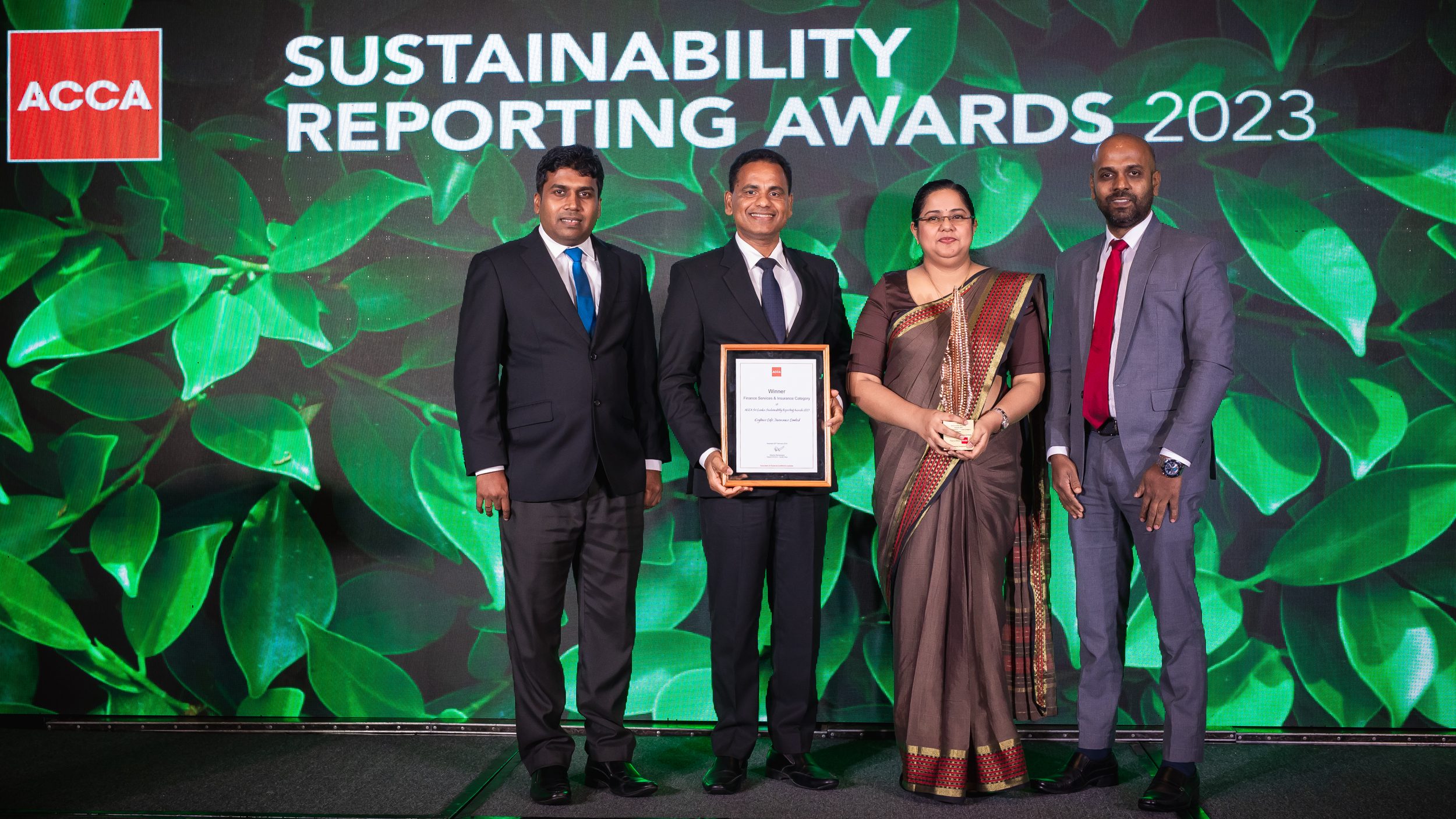 Ceylinco Life wins ACCA award for Sustainability Reporting