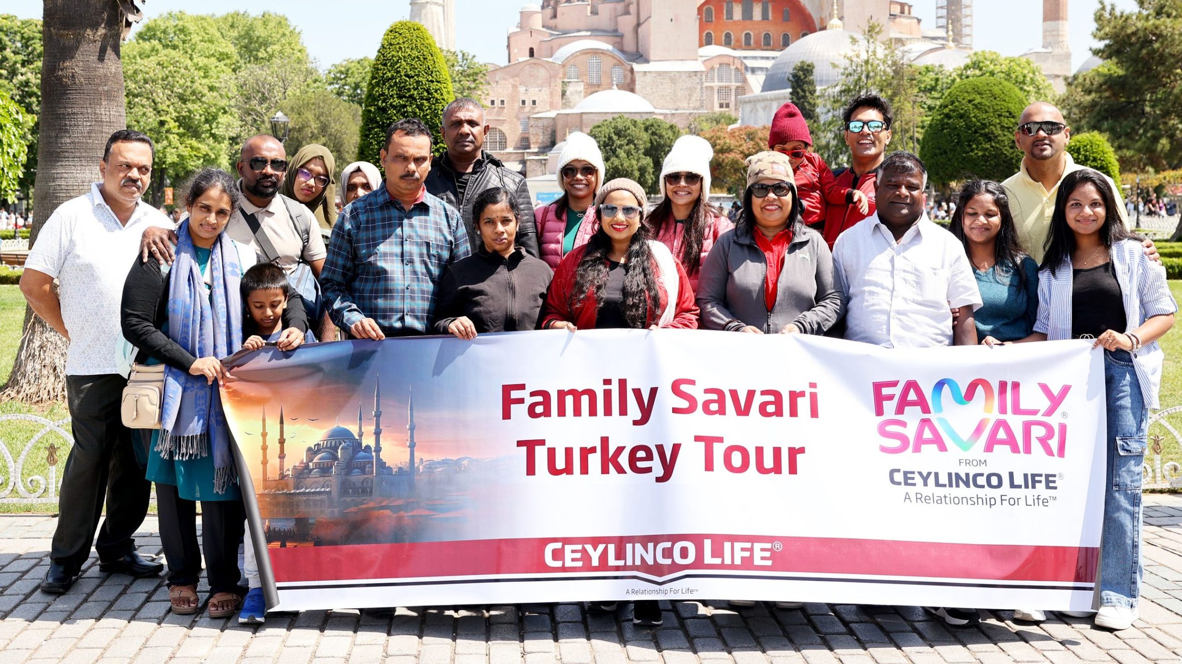 Ceylinco Life’s ‘Family Savari 17’ winners enjoy dream holiday in Türkiye