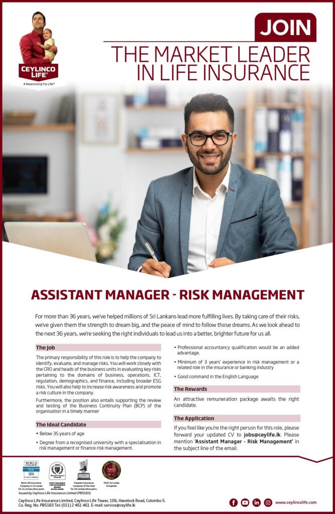 Assistant Manager - Risk Management