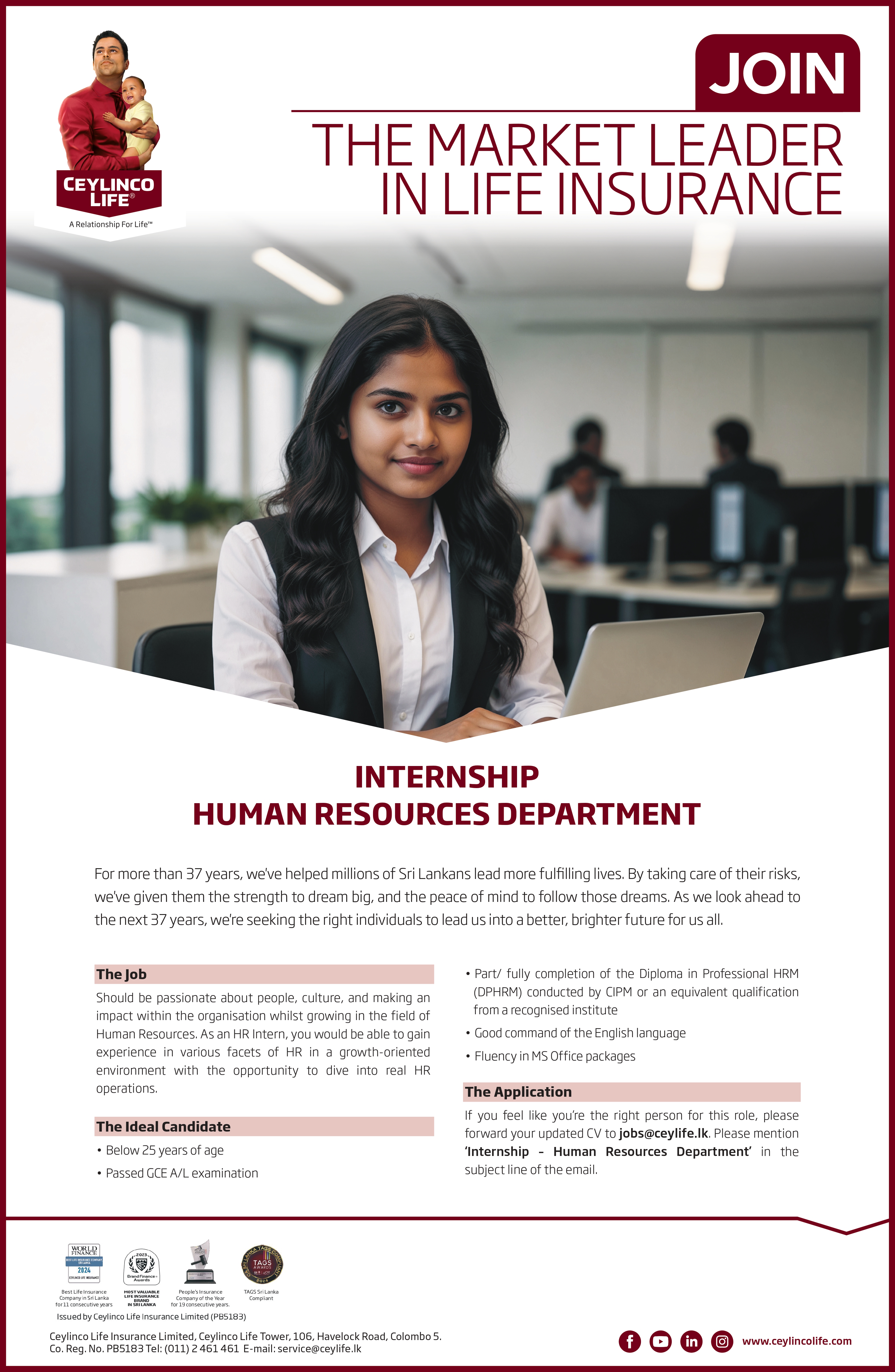 Internship -Human Resources Department