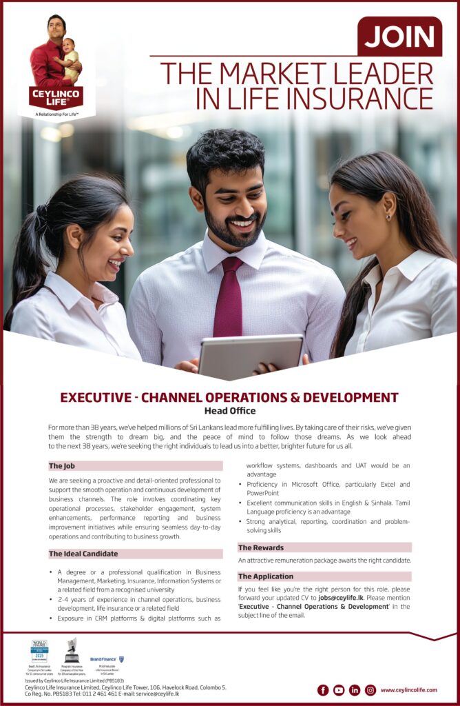 Executive - Channel Operations & Development