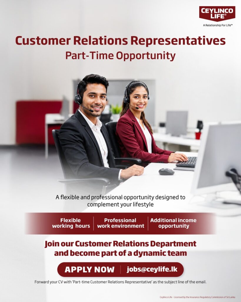 Customer Relations Representative (Part-time)
